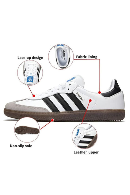 Adidas Samba OG Classic Sneakers - Premium Leather Streetwear Shoes